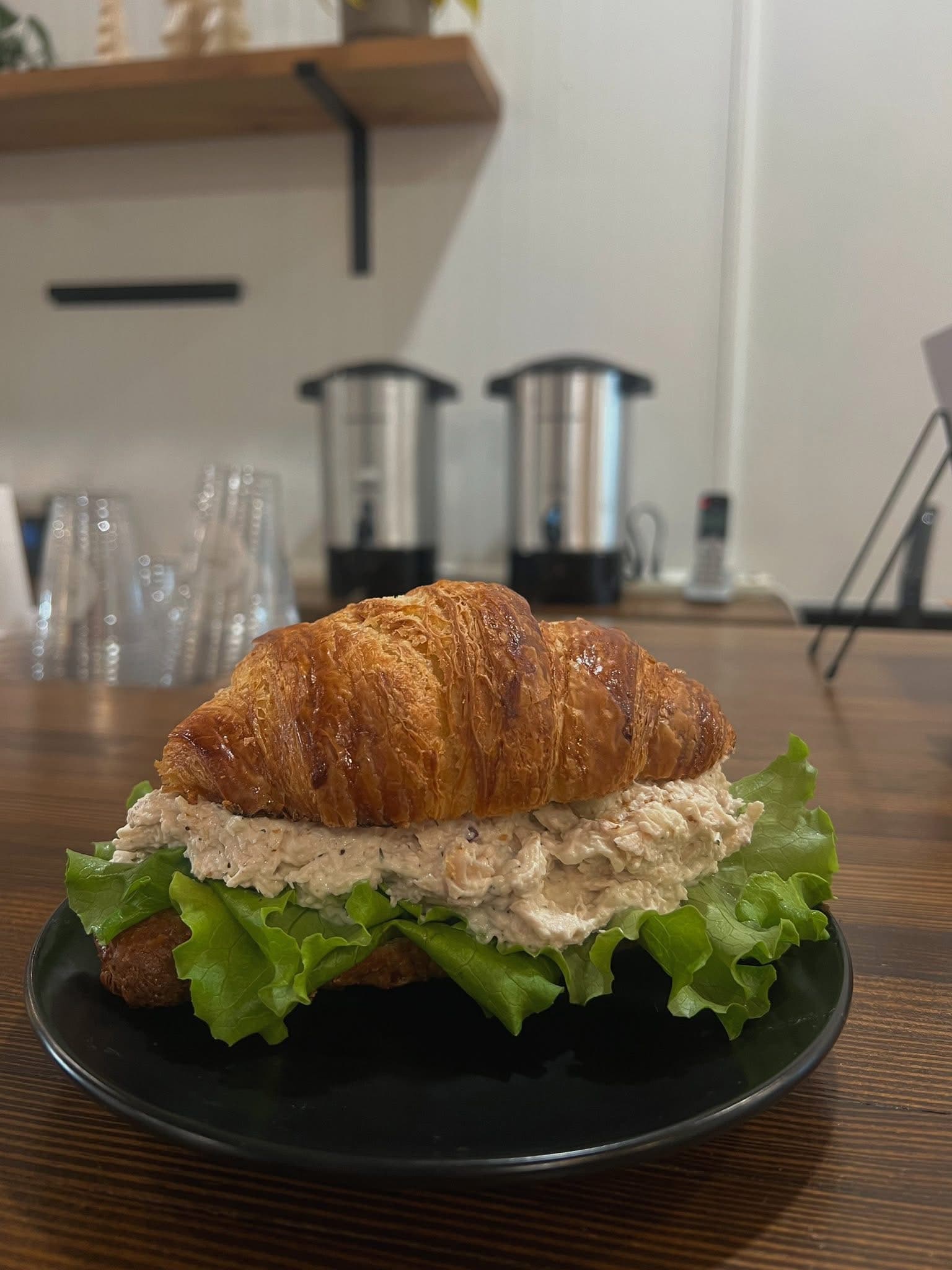 Delicious sandwiches, soups, and coffee menu items at Butterlow Patisserie & Cafe